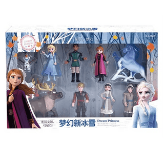  Disney Frozen 2 Elsa Anna Olaf Kristoff Sven PVC Action Figure cashymart