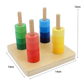  Montessori Wooden Educational Toy Set cashymart