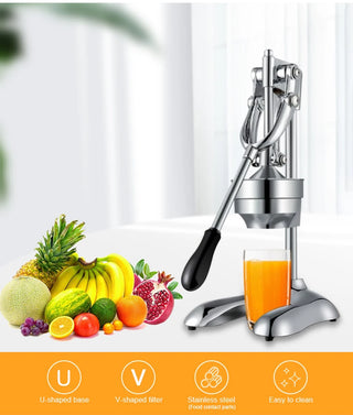  Stainless Steel Manual Citrus Fruit Juicer cashymart