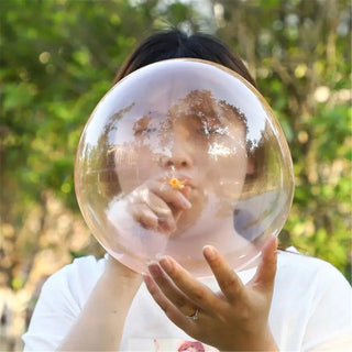  Safe Magic Bubble Glue Toy Blowing Colorful Bubble Ball cashymart