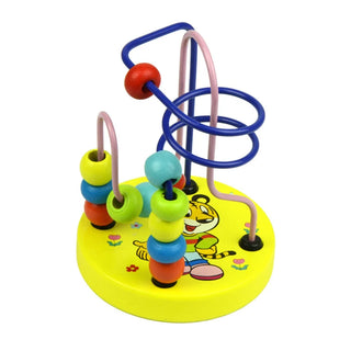  Wooden Bead Wire Maze Toy cashymart