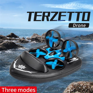  3-in-1 RC Drone, Car & Boat Toy for Kids cashymart