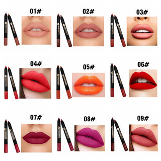 9-Color Matte Lipstick Pen