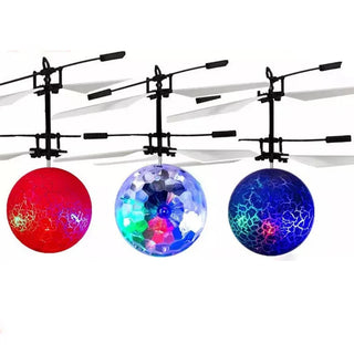  Colorful LED Flying RC Helicopter Toy cashymart