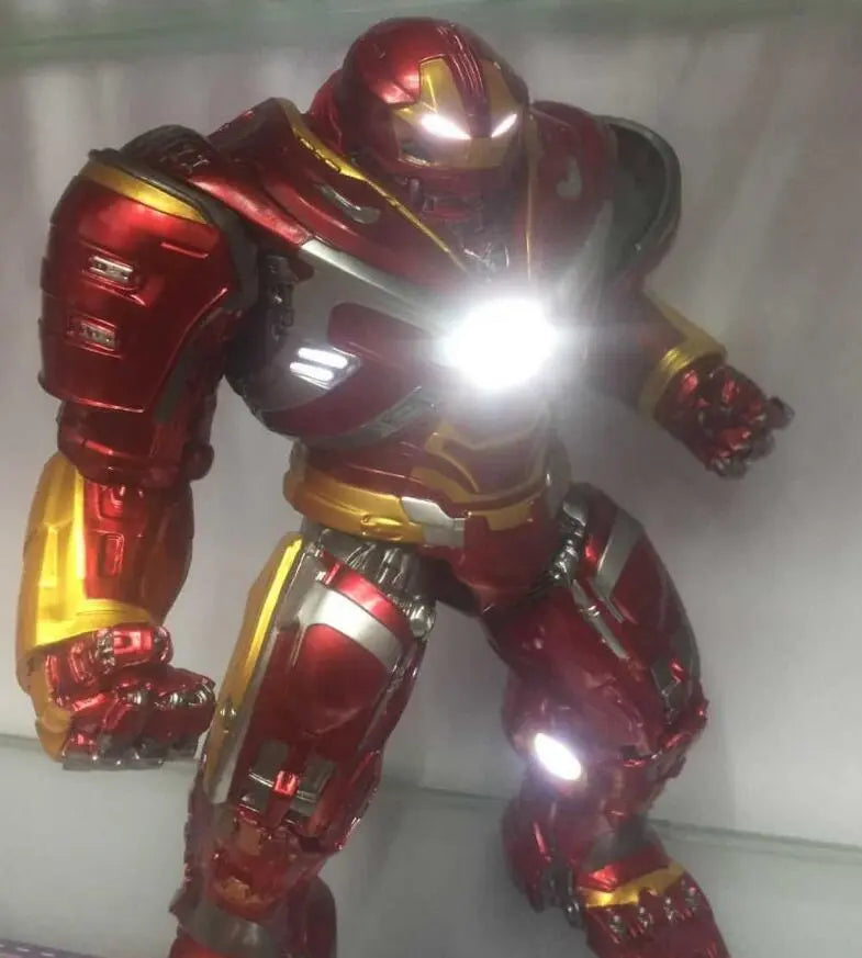  Marvel Avengers Hulkbuster 20cm LED Action Figure cashymart