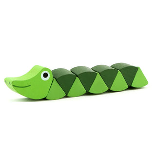  Colorful Wooden Worm Puzzles cashymart