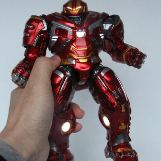  Marvel Avengers Hulkbuster 20cm LED Action Figure cashymart