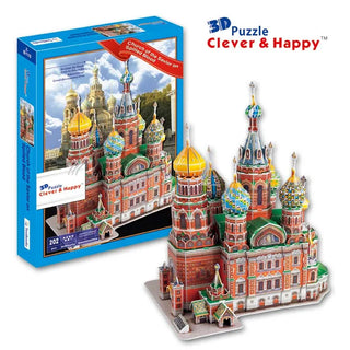  Architectural Landmark 3D Jigsaw Puzzle Model cashymart