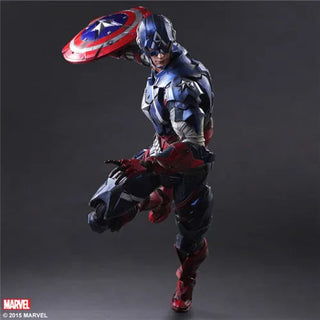  Captain America 27cm Action Figure - Marvel Super Hero Toy cashymart