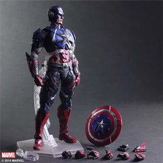  Captain America 27cm Action Figure - Marvel Super Hero Toy cashymart