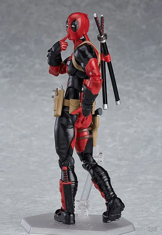  X-MAN Figma 353 Deadpool PVC Action Figure Model Toy cashymart