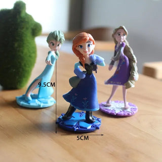  Disney Frozen 2 Elsa Anna Olaf Kristoff Sven PVC Action Figure cashymart