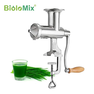  Stainless Steel Manual Wheatgrass Juicer cashymart