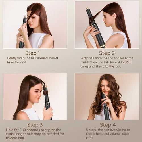  Hair Dryer 5 in 1 Electric Comb cashymart