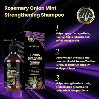  Hair Growth Thickening Shampoo with Rosemary Onion cashymart
