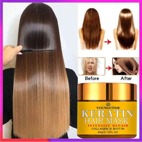  Hair Mask with Biotin Collagen Keratin Treatment cashymart