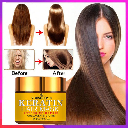  Hair Mask with Biotin Collagen Keratin Treatment cashymart