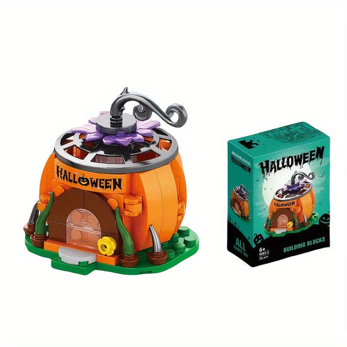  Halloween Candy House Building Block Set cashymart