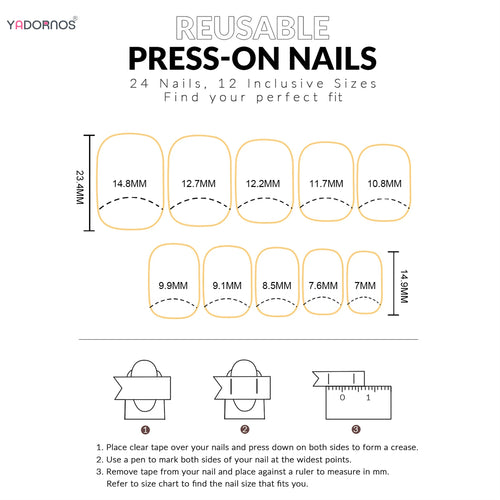  Halloween Ghost & Cat Press-On Nails cashymart