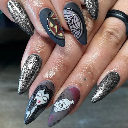  Halloween Haunt Press-On Nail Collection cashymart