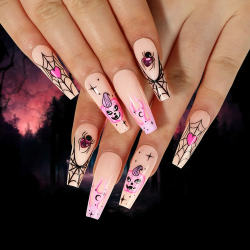  Halloween Haunt Press-On Nail Collection cashymart