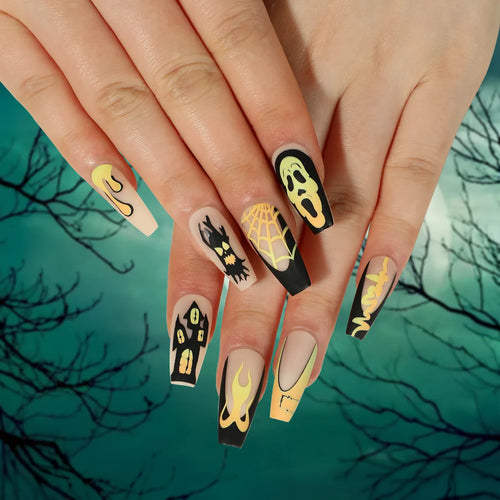  Halloween Haunt Press-On Nail Collection cashymart