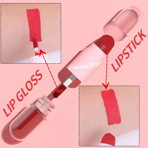  Halloween Lip Gloss Set, 3-Piece Shiny Lipstick Duo cashymart