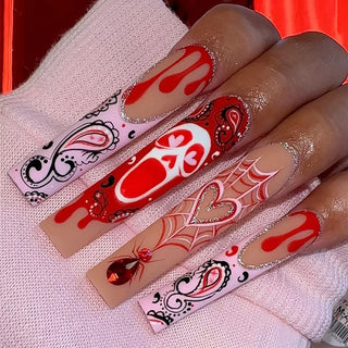  Halloween Press-On Nail Set cashymart