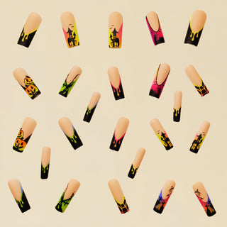  Halloween Press-On Nails cashymart