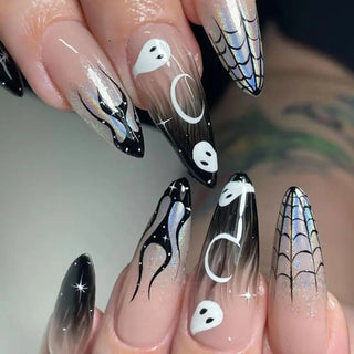  Halloween Press-On Nails cashymart