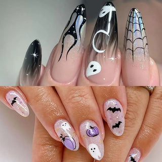  Halloween Press-On Nails cashymart