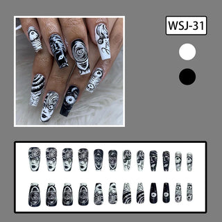  Halloween Press-On Nails cashymart