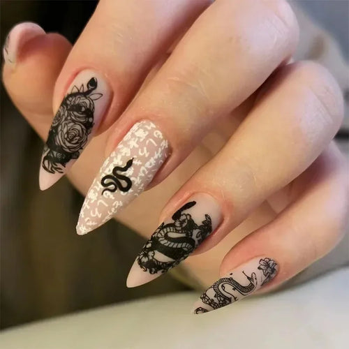  Halloween Press-On Nails cashymart