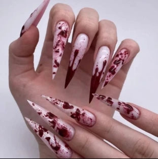  Halloween Press-On Nails cashymart