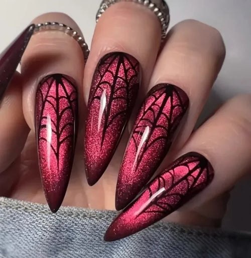  Halloween Press-On Nails cashymart