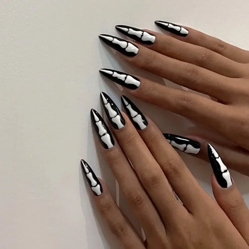  Halloween Press-On Nails cashymart