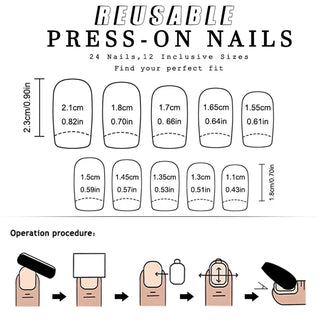 Halloween Pumpkin Press-On Nails cashymart