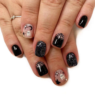  Halloween Pumpkin Press-On Nails cashymart