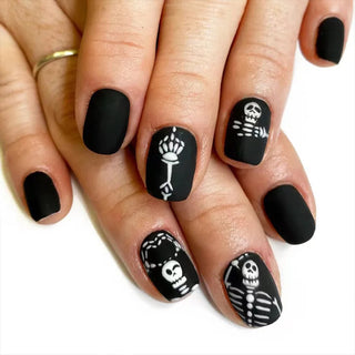  Halloween Pumpkin Press-On Nails cashymart