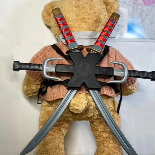  Halloween Samurai Ninja Sword Set 7 Pieces cashymart