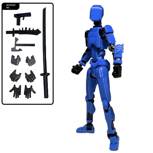  Hand-Made Model Movable Joint Assemble Figure Toy cashymart
