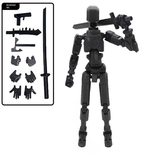  Hand-Made Model Movable Joint Assemble Figure Toy cashymart