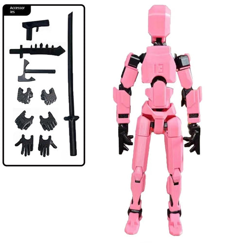  Hand-Made Model Movable Joint Assemble Figure Toy cashymart