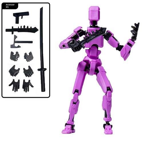  Hand-Made Model Movable Joint Assemble Figure Toy cashymart