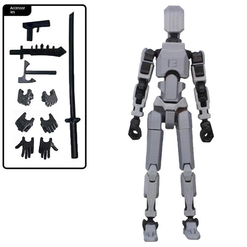  Hand-Made Model Movable Joint Assemble Figure Toy cashymart