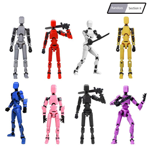  Hand-Made Model Movable Joint Assemble Figure Toy cashymart