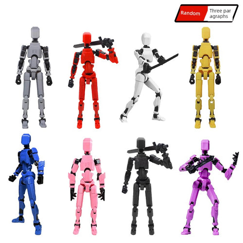  Hand-Made Model Movable Joint Assemble Figure Toy cashymart