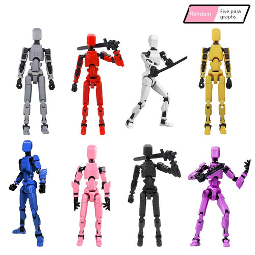 Hand-Made Model Movable Joint Assemble Figure Toy cashymart