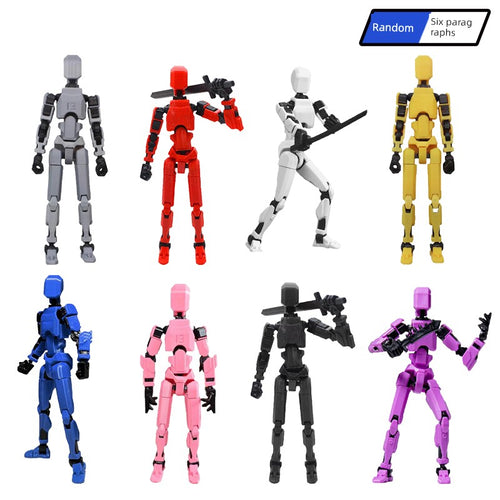  Hand-Made Model Movable Joint Assemble Figure Toy cashymart