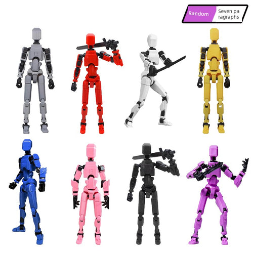  Hand-Made Model Movable Joint Assemble Figure Toy cashymart